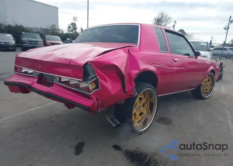 1981 Buick Regal z USA, uszkodzony, nr VIN 1G4AJ47A5BK160465